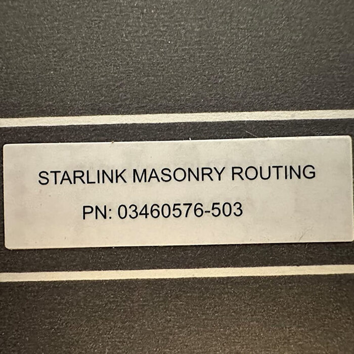 Kit de enrutamiento de mampostería Starlink
